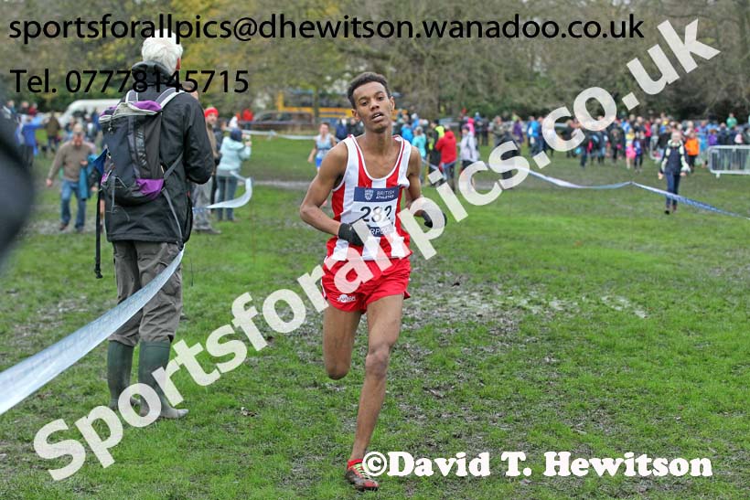 Boys under-15s, British Athletics Liverpool Cross Challenge, Sefton Park, Liverpool. Photo: David T. Hewitson/Sports for All Pics